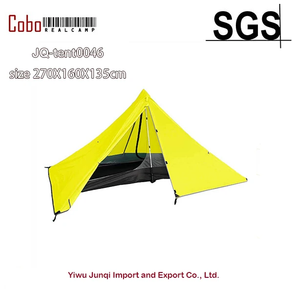 Backpacking Tent Double Layer Mountaineering Ultralight Pyramid Tent Camping - £87.88 GBP+