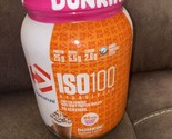 DYMATIZE ISO100 Hydrolyzed Whey Protein Powder Dunkin&#39; Mocha Latte Exp 5/24 - £14.95 GBP