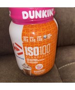 DYMATIZE ISO100 Hydrolyzed Whey Protein Powder Dunkin&#39; Mocha Latte Exp 5/24 - £14.90 GBP