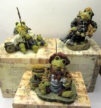 Boyds Bear - Frogmorton #36701, Jaques Grenouille #36702, Bridges Scuba ... - $24.75