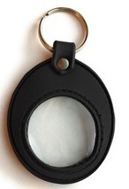 Universal Fit Black Silicone AA NA Sobriety Medallion Holder Keychain - £8.75 GBP