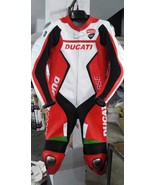 Custom MADE DUCATI LEATHER RACING MOTORBIKE SUITS WITH PROTECTIONS ALL S... - €255,57 EUR