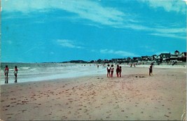 Vista Di Verde Porto Spiaggia Ma Massachusetts 1956 Cromo Cartolina E1 - £8.20 GBP