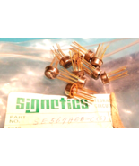 10 PC LOT SE567H EB  Integrated Circuit  Signetics metal CAN 8 leads  SI... - $9.60