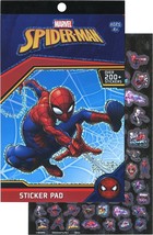 Marvel Spiderman Stickers Book Pad Set with over 270 Stickers for Kids &amp;... - $14.99