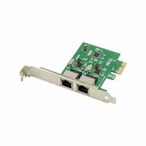 X-MEDIA XM-NA3820 | 2-Port Dual 1000Mbps Gigabit PCI Express PCIe Networ... - $49.98