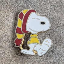 SNOOPY Bandaged Leg GET BETTER Peanuts Red Yellow Hat Charlie Brown Lape... - $15.99