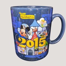 Walt Disney World 2015 Souvenir Coffee Mug Cup Mickey Mouse Goofy Donald Duck - $11.30