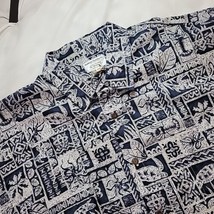 Kilohana Clothing Co Mens Sz XXL Blue Hawaiian Shirt Hawaii - £26.05 GBP