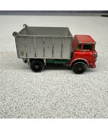 Vintage Lesney Matchbox No. 26 GMC Tipper Truck Red Silver Diecast Toy - $14.84