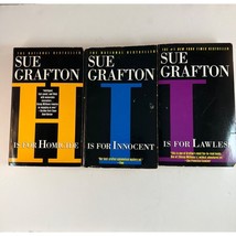 Sue Grafton Alphabet Mysteries Paperbacks H I L Lot of 3 Kinsey Millhone - £7.88 GBP