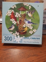 BITS &amp; PIECES  Jane Maday  300pc large piece puzzle Back Yard Feeder - £5.22 GBP