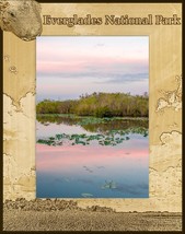 Everglades National Park Laser Engraved Wood Picture Frame Portrait (3 x 5) - £20.74 GBP