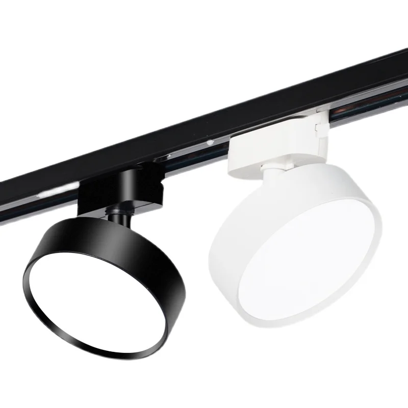 Led COB Track light aluminum 9w 12W 18W Ceiling Rail Track lighting Spot on Rail - £130.31 GBP