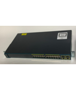 CISCO CATALYST SWITCH 2960 WS-C2960+24TC-L V02 24 Port Ethernet Rack Mou... - £76.87 GBP