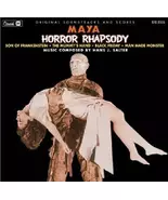 Horror Rhapsody + Maya ( Hans J. Salter ) - Soundtrack/Score CD  - $534.57 MXN