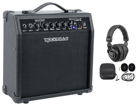 Rockville G-AMP 20 Watt Guitar Amplifier Combo Amp Bluetooth/Delay + Hea... - £130.36 GBP