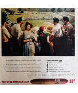 1947 Cinco Cigars Advertisement Vintage Masters Golf Tournament Tobacco ... - $40.99 CAD