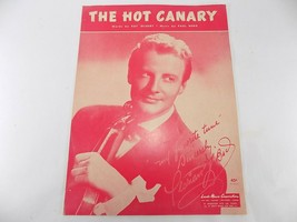 Vintage Song Sheet Music 1949 The Hot Canary By Paul Nero W/ Ray Gilbert - £6.96 GBP