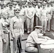 Tokyo Harbor Surrender Signing WW2 Photo Print Military 1945 World War 2... - £31.44 GBP