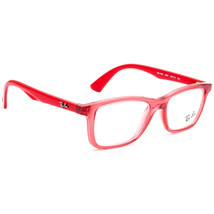 Ray-Ban Kids&#39; Eyeglasses RB 1562 3687 Red Rectangular Frame 46[]16 125 - £48.06 GBP