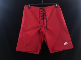 Men&#39;s Adidas AdiTeam Red Hockey Pants Shell  S New FT1327 - £21.38 GBP