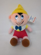 Walt Disney Productions Pinocchio Plush Stuffed Doll 8&quot; VTG 80s 1980s Ta... - $9.89