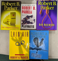 Robert B Parker Lot Spenser Series Potshot Playmates Thin Air Bad Busine... - $24.74