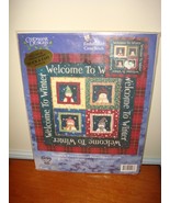 Candamar Designs Welcome To Winter Snowman -1 Cross Stitch Kit - €12,92 EUR