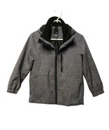 Pulse  Jacket Youth Small 8 - 10 Gray Zippered Lined Hooded - $19.59