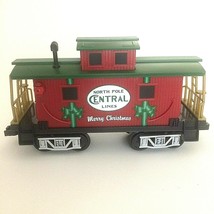 Lionel North Pole Central Lines Caboose Train Car for Ready-To-Play Set 7-11975 - £17.17 GBP