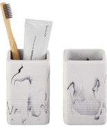 2PCS Toothbrush Holders for Bathrooms, Heavy Resin Tooth Brushing Holder - $29.64