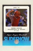 1994 Leaf Slideshow #3 Darren Daulton Philadelphia Phillies Baseball Card B - £2.34 GBP