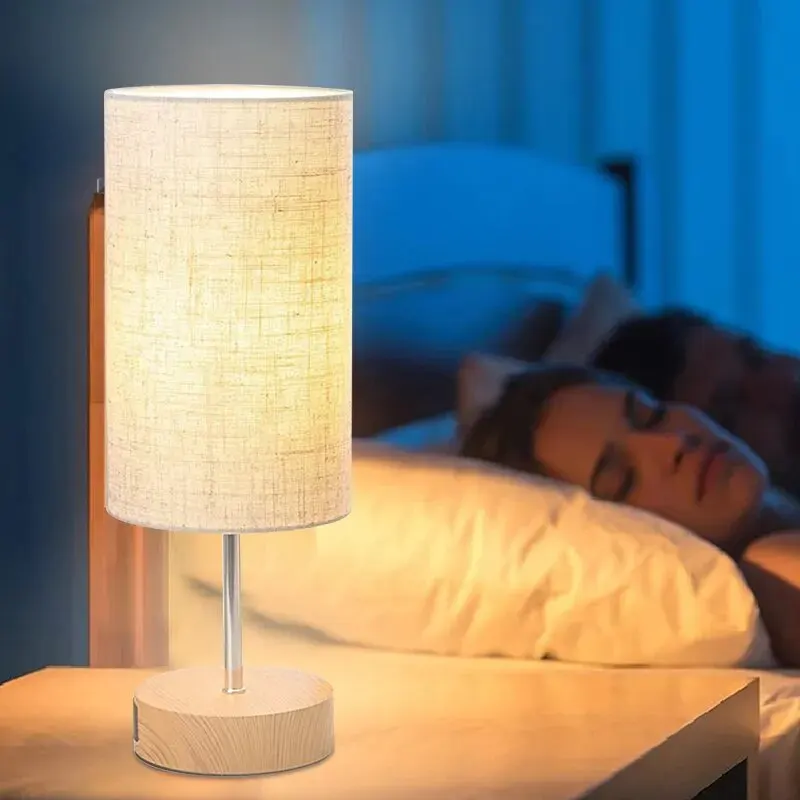 Led Bedside Lamp 3000K Brightness Adjustable Touch Switch Table Lamp With - $33.44+