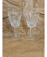 WATERFORD CRYSTAL LISMORE CLARET WINE GLASSES SET OF 2 - $49.56