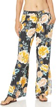 bar III Womens Floral Stripe Printed Pants Swim Cover up,Multi Coloured,X-Large - £50.99 GBP