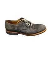 Cole Haan Grand.OS Lace Up Dress Shoes Mens 8 Blue Gray Suede Low Top Ro... - $571.59 MXN
