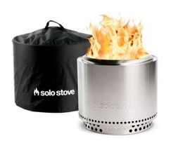 Solo Stove Portable, Smokeless, Bonfire 2.0 Fire Pit with Stand and Shelter - £450.91 GBP