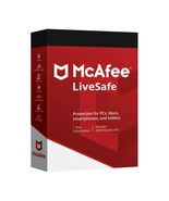 McAfee LiveSafe, 3 Devices, Lifetime, Key - $725.53 MXN