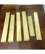 Lot Of 24 Wooden Boards For Model Railroads - 4 Different Sizes - $376.14 MXN