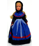 Vintage Doll w Blonde Dutch Braids &amp; Traditional Costume | Open And Clos... - £22.37 GBP