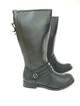 CAT Women&#39;s Sabrina Canvas Riding Back Zip Tall Boot - Black P308077 Siz... - £75.28 GBP