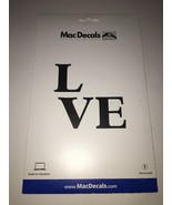 Mac Decals LV-BL-0 Love Custom Laptop Decal for MacBook  NEW - $141.03 MXN