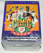 Looney Tunes Comic Ball 2 Trading Cards FACTORY SEALED 36 Pack Box 1991 - £13.92 GBP