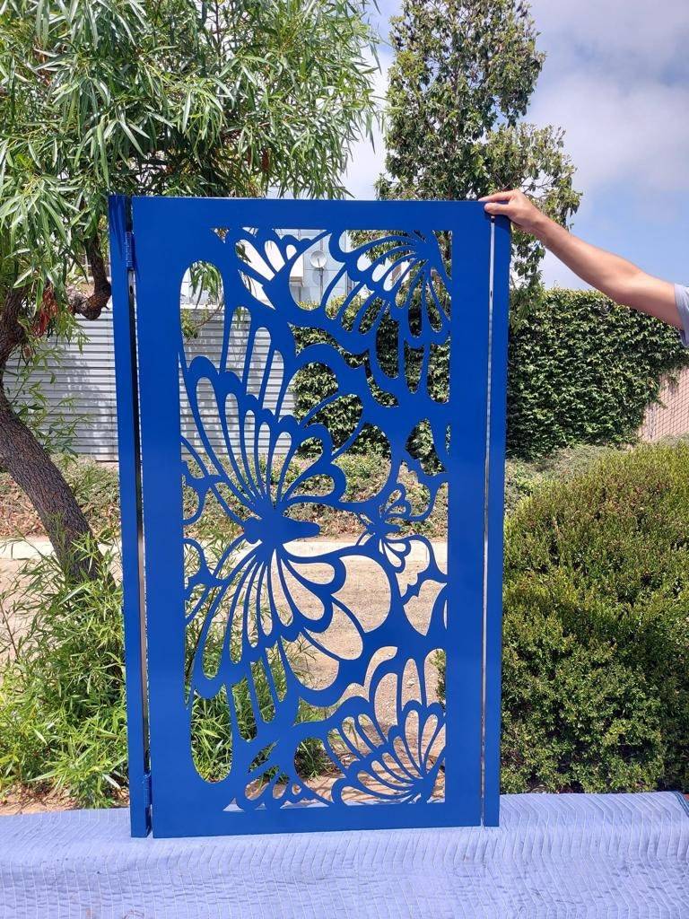 Contemporary Modern Metal Gate_36x60 - $1,199.00