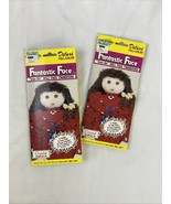 1992 Fantastic Face Iron-On Transfers Doll Face 6 Transfers Crystal Lot ... - $12.89 CAD