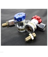 AC Air Condition QUICK COUPLER Adapter High Low Manifold Connector R134A - $312.19 MXN
