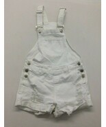 Bluenotes  Women&#39;s Tomboy Small White Distressed Cotton/Spandex Jumper S... - $7.92