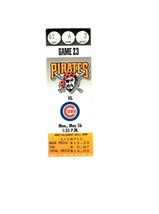 May 26 1997 Chicago Cubs @ Pittsburgh Pirates Ticket Sammy Sosa HR - £31.37 GBP