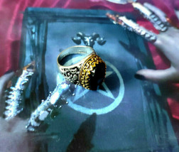 Negative Energy Destroy Blessings Rare Protection Ring GOOD LUCK PROTECT... - $77.79